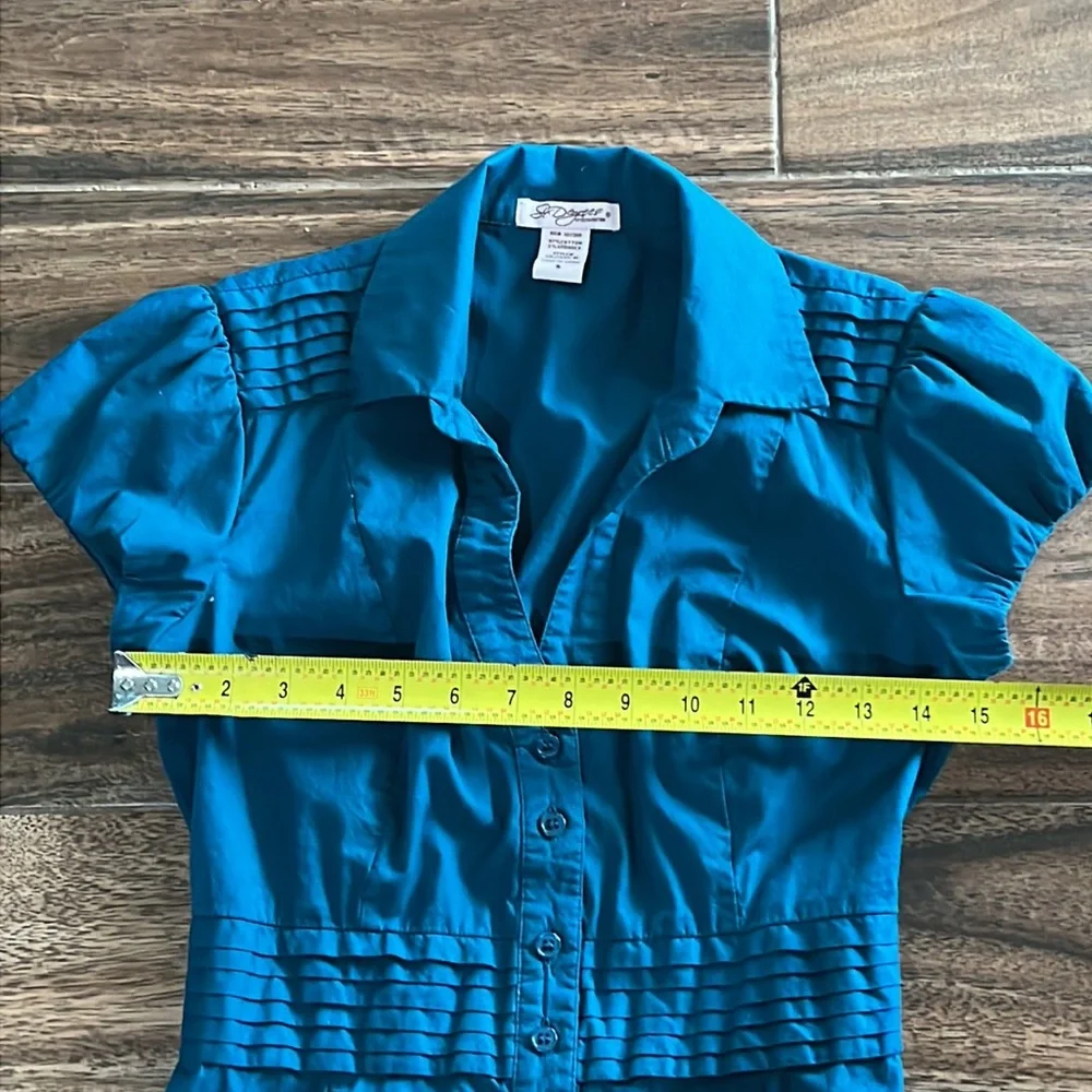 SIX DEGREE FITTED CAP SLEEVE BLOUSE … 148 - Picture 9 of 11